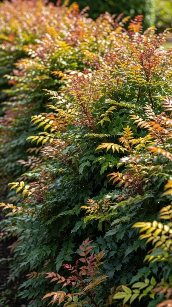 Mahonia Border Strip