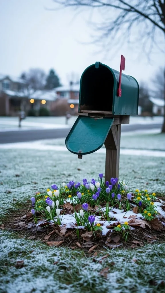 Mailbox Garden Winter Mix