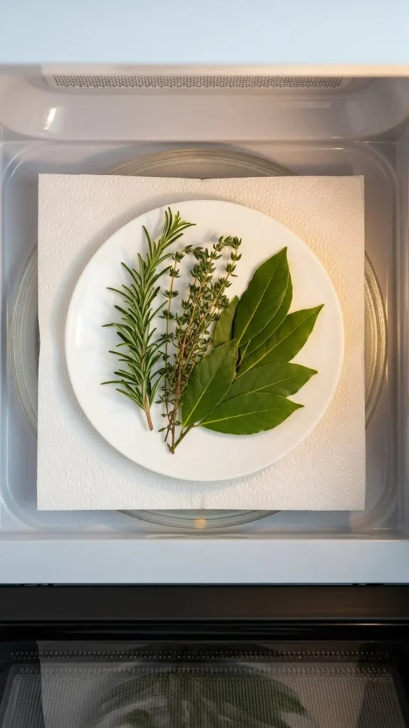 Microwave Method for Small Batches