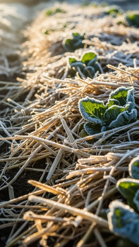 Mulch Beds Before the First Freeze