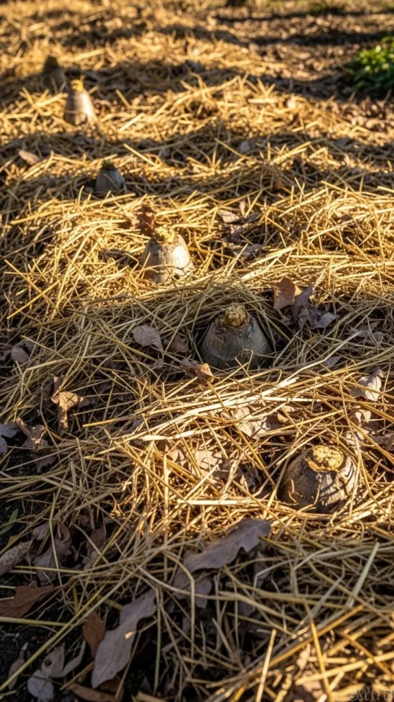 Mulch Thickly Around Roots