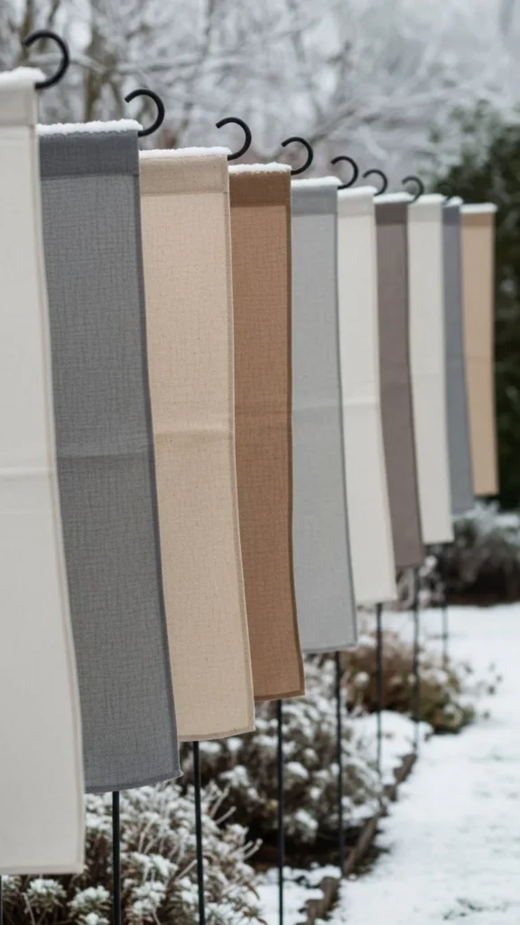 Neutral Garden Flags Without Text