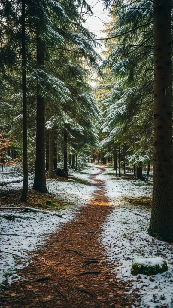 Pine-Needle Woodland Trail