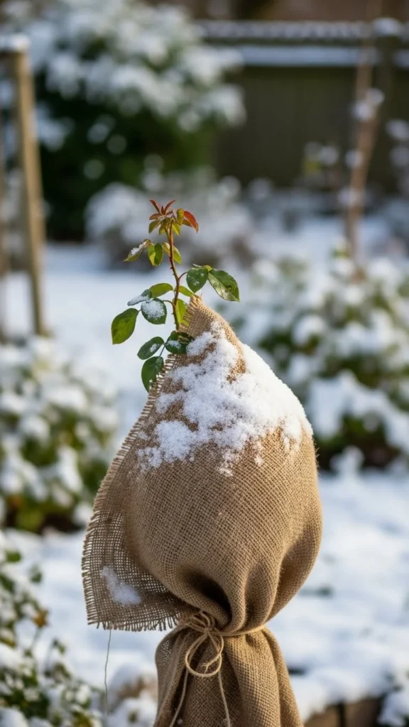 Protect Canes From Wind and Extreme Cold