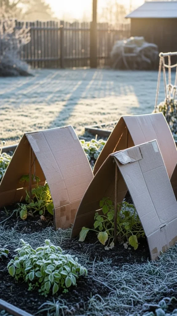 Protect with Cardboard Shields