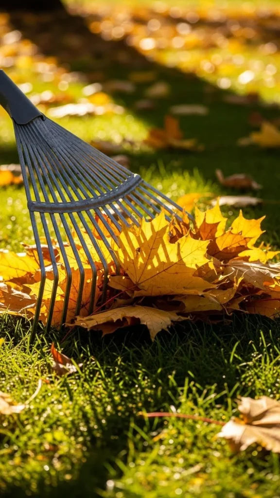 Rake Leaves Regularly