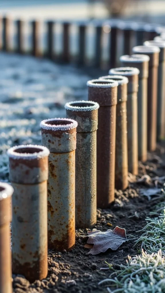 Reclaimed Metal Pipes