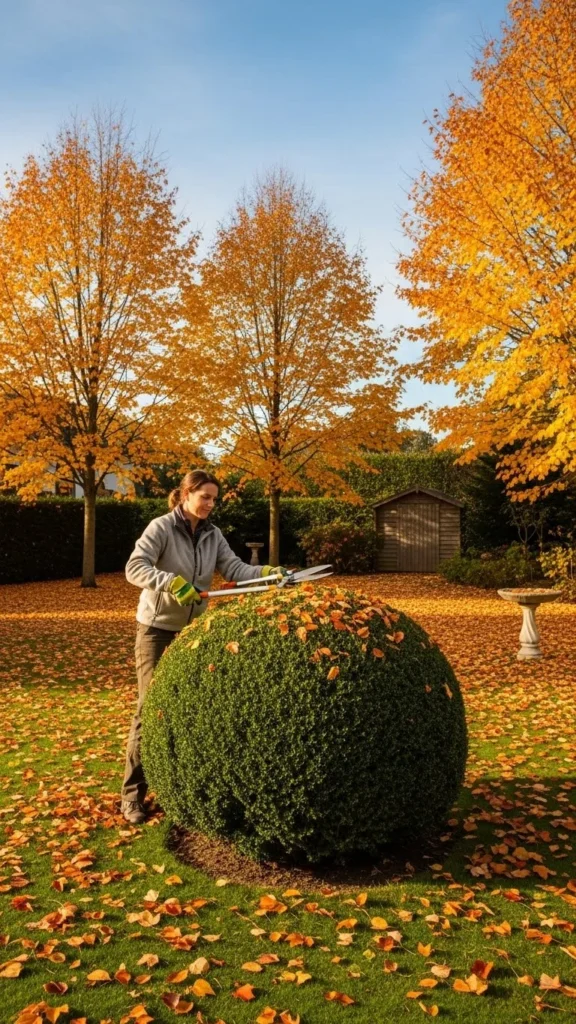 Shape Shrubs Lightly