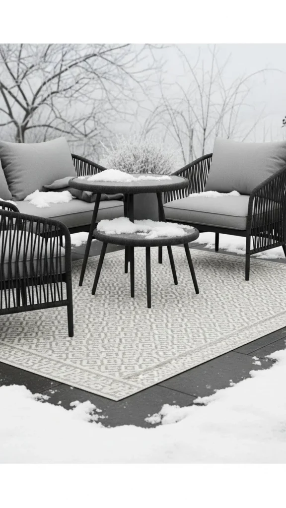 Snow-Resistant Outdoor Rugs
