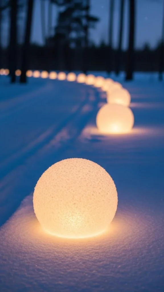 Soft Glowing Path Orbs