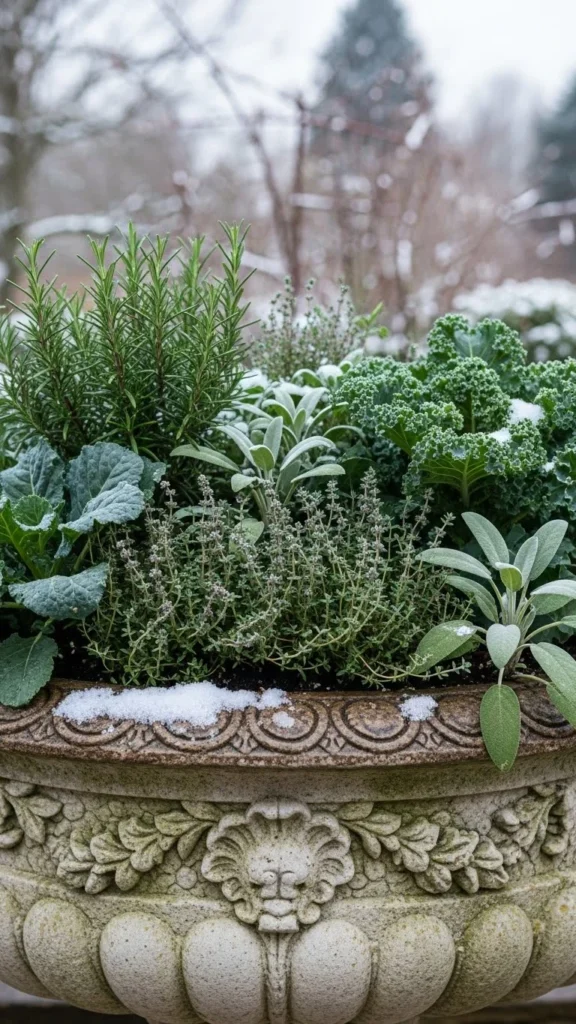 Stone Trough Planters