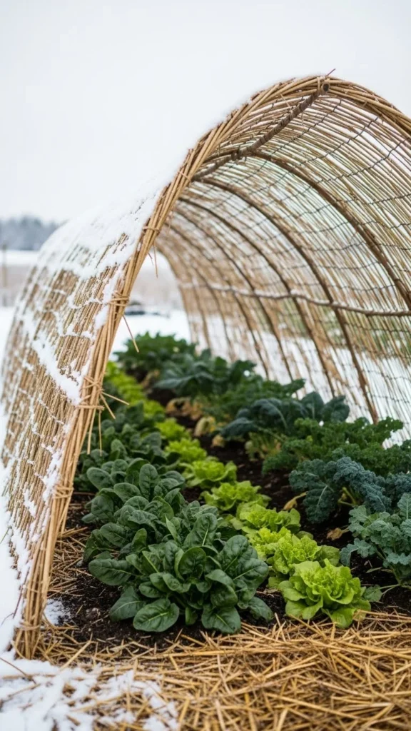 Straw Tunnel Beds