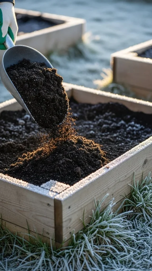 Top Off Raised Beds With Fresh Soil Mix