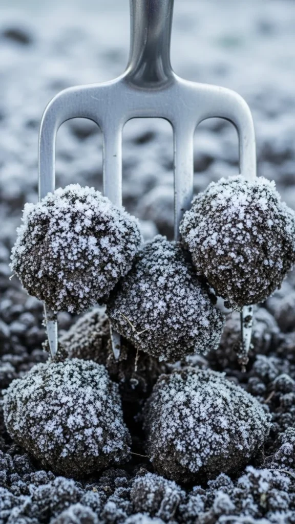 Turn Over Compact Soil Before It Freezes