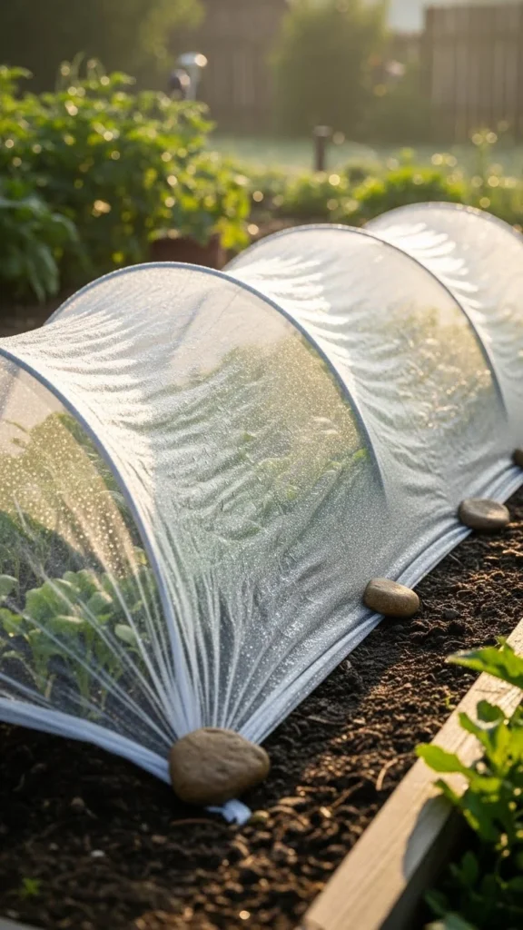 Use Covers to Trap Warmth