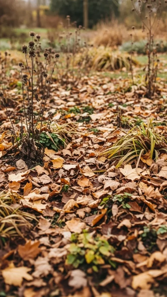 Use Leaves as Natural Insulation