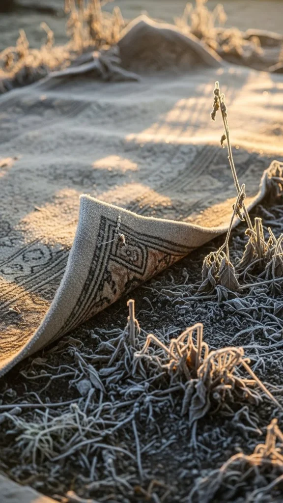 Use Old Carpets Temporarily