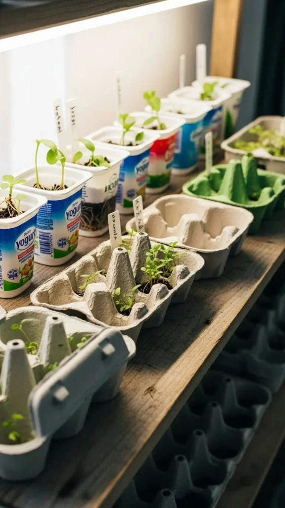 Use Recycled Containers