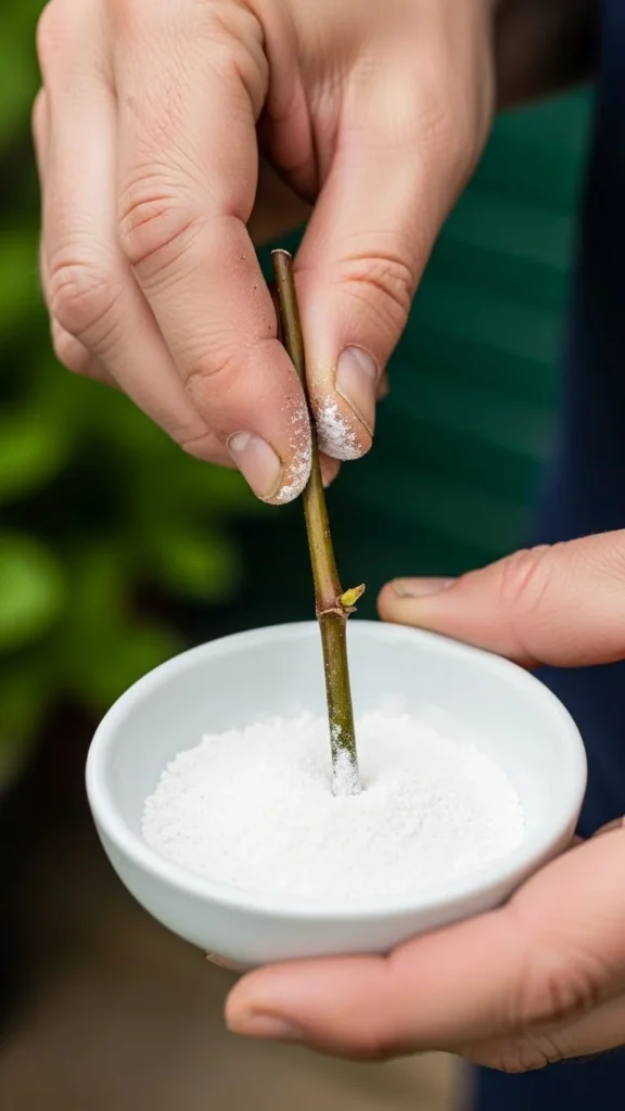 Use Rooting Hormone Powder