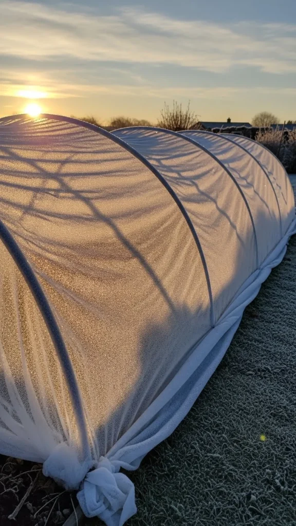 Use Row Covers or Garden Fabric