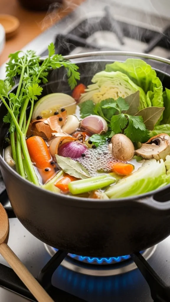 Vegetable Scrap Broth