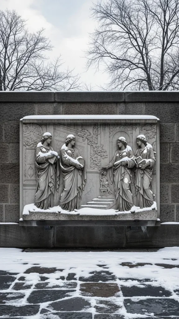Wall-Mounted Relief Sculptures
