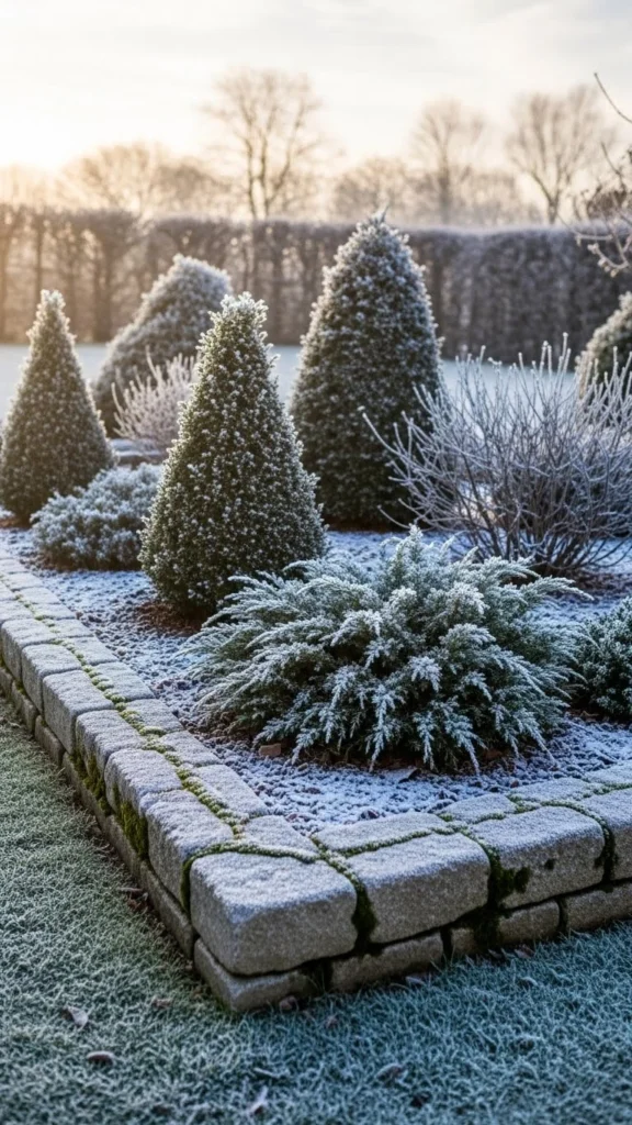 Winter Garden Borders