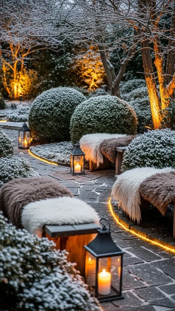 Winter Garden Decor