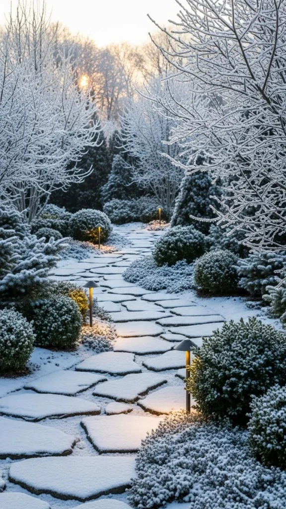 Winter Garden Pathways