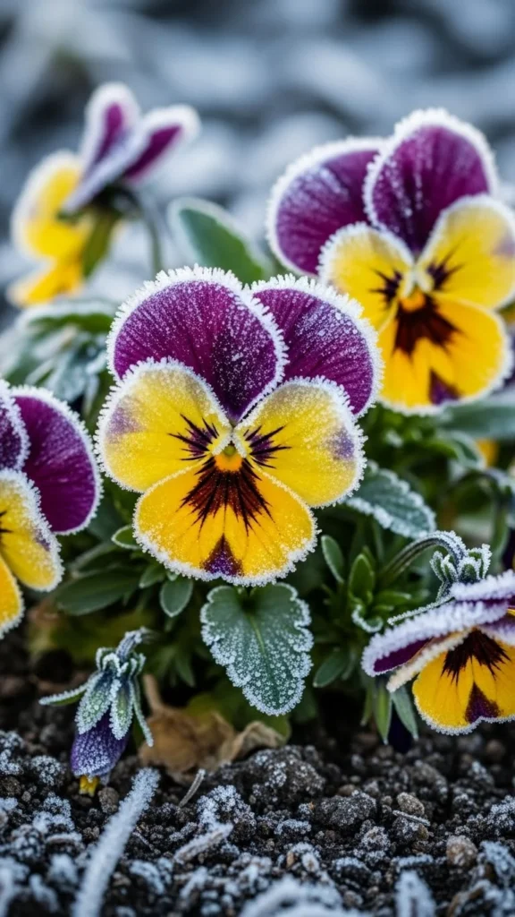 Winter Pansies