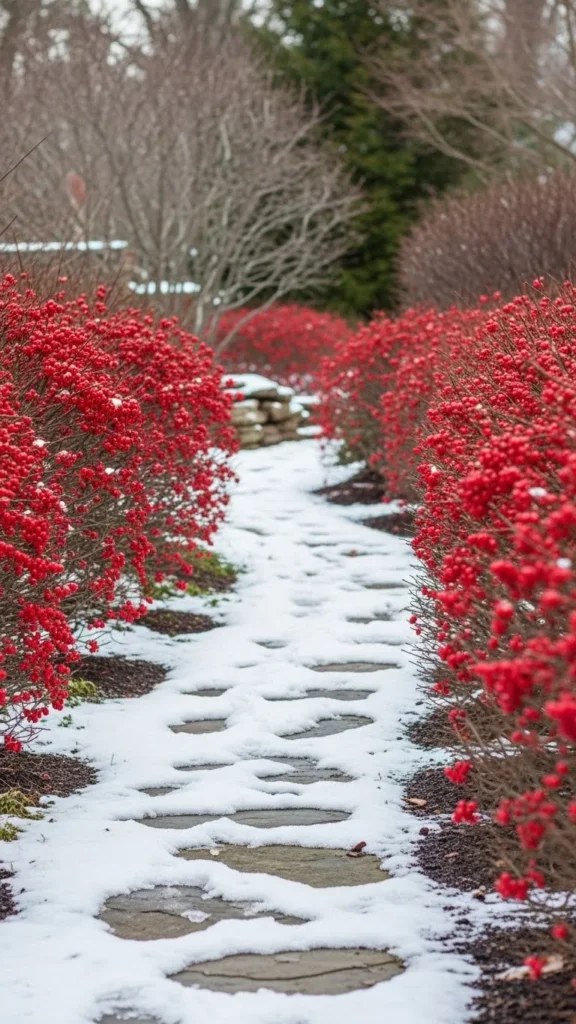 Winterberry Accent Path