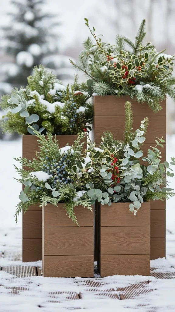 Wood Composite Planters