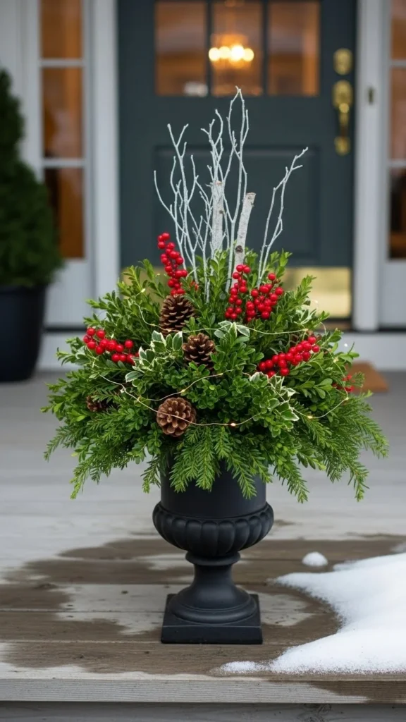 Boxwood Winter Look
