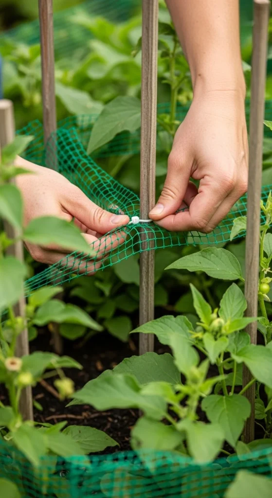 Build a Simple Stake-and-Screen Barrier