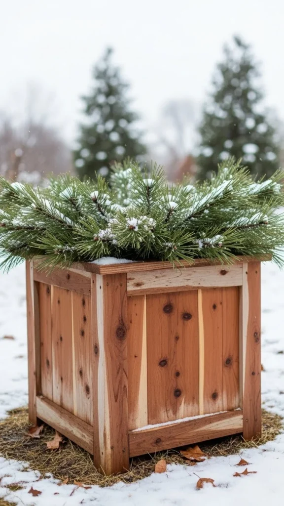 Cedar Wood Planter Boxes