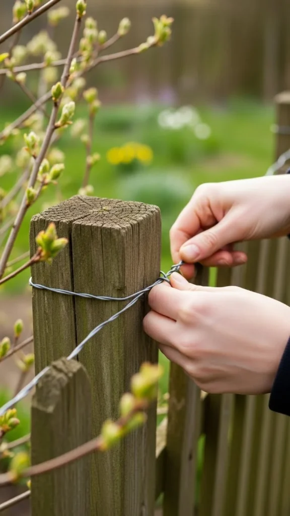 Check Fencing and Supports