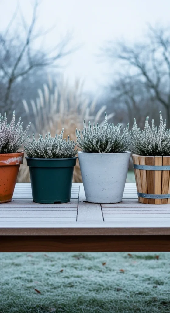Choose the Right Pots for Cold Weather