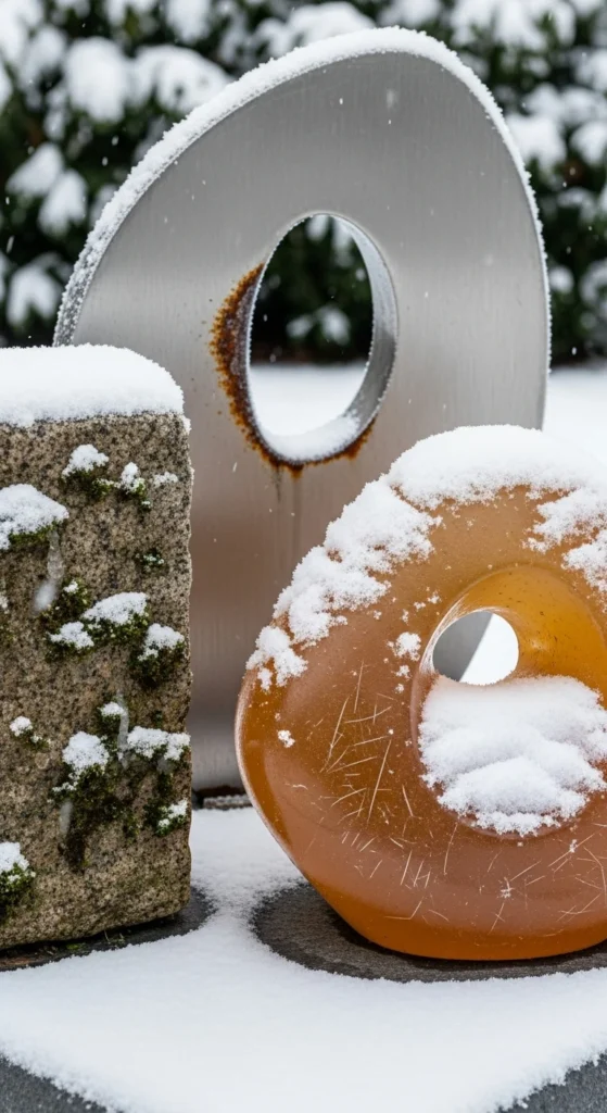 Choose the Right Sculpture Materials for Cold Weather