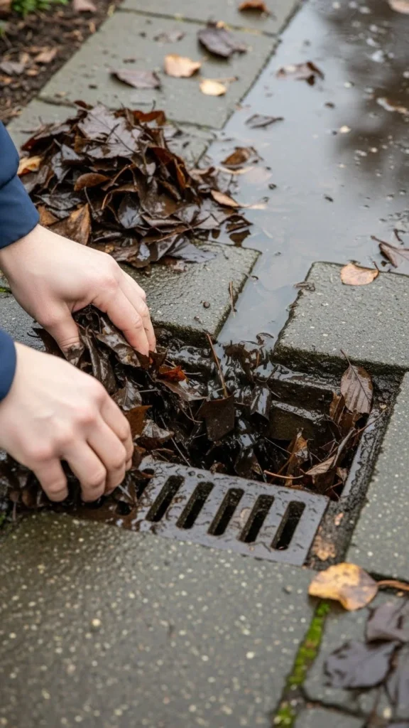 Clear Drainage Areas