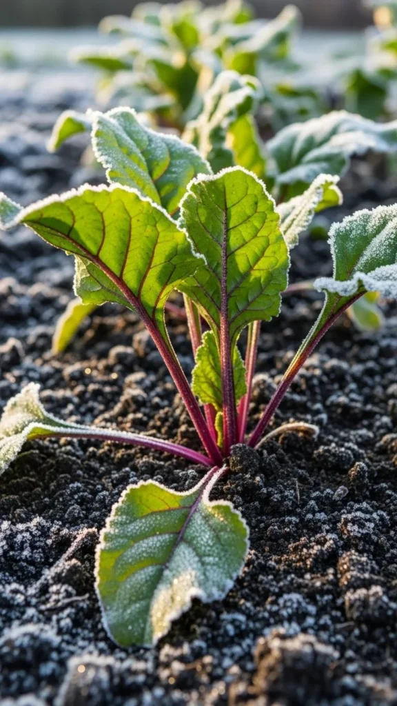 Cold-Hardy Beet Greens Mix
