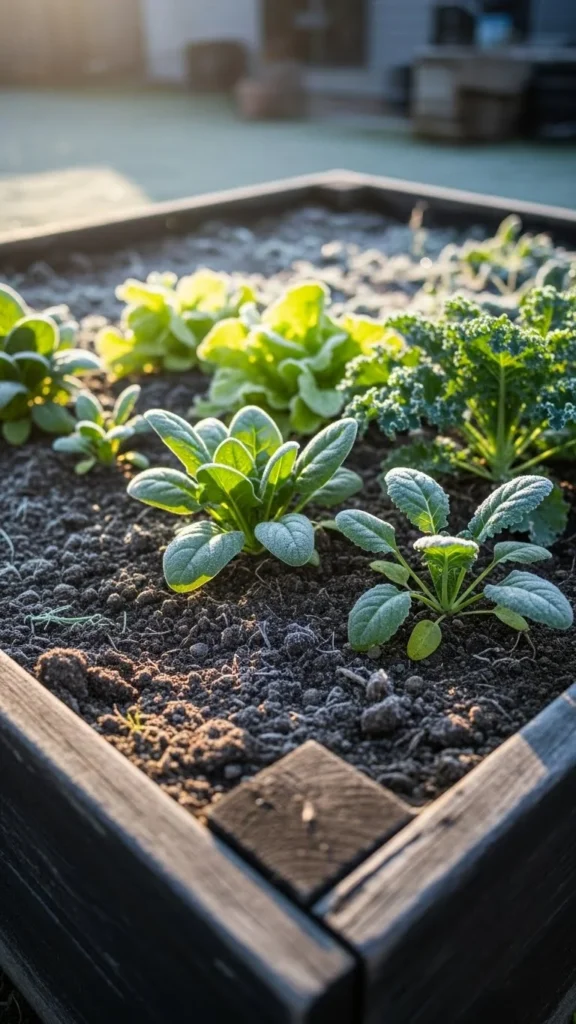 Cold-Tolerant Leafy Greens Mix