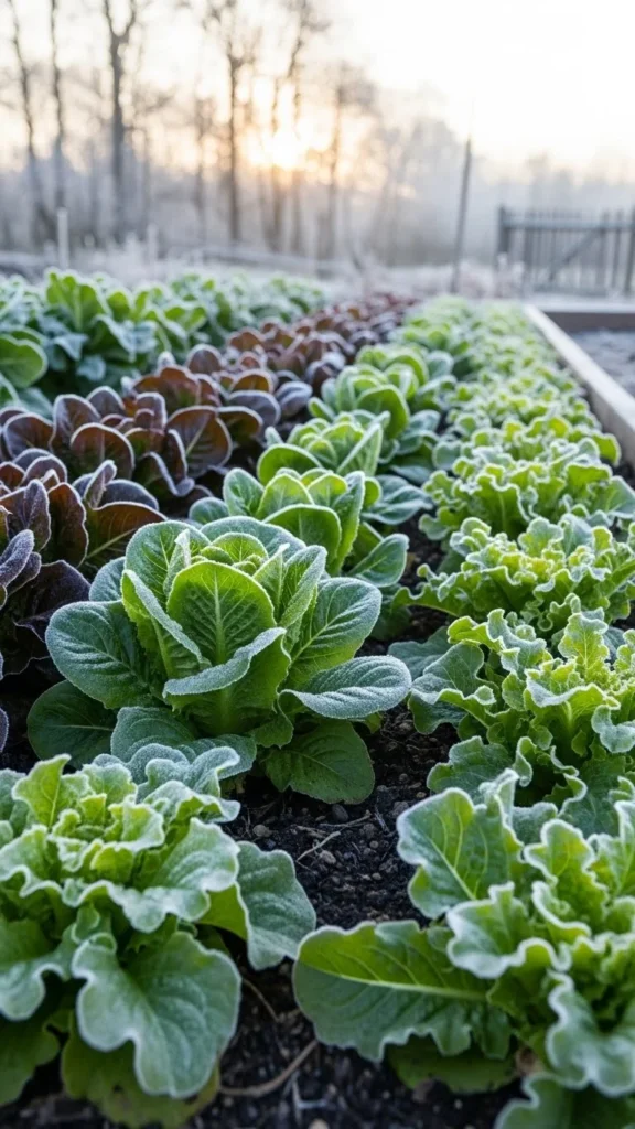 Cold-Weather Lettuce Mix