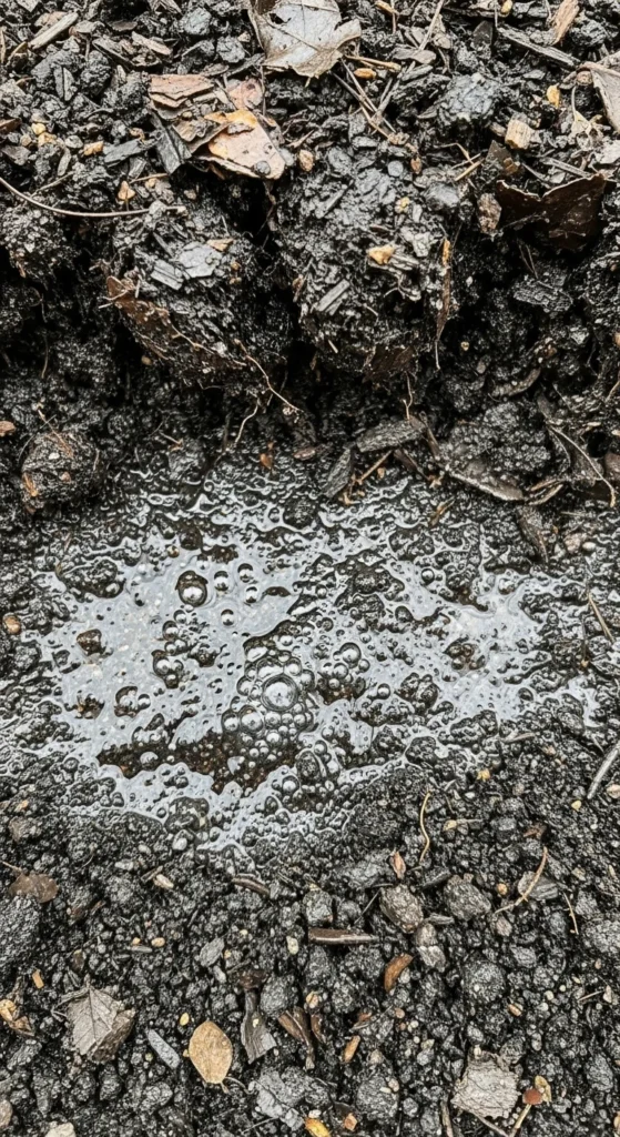 Compost-Rich Soil Layers