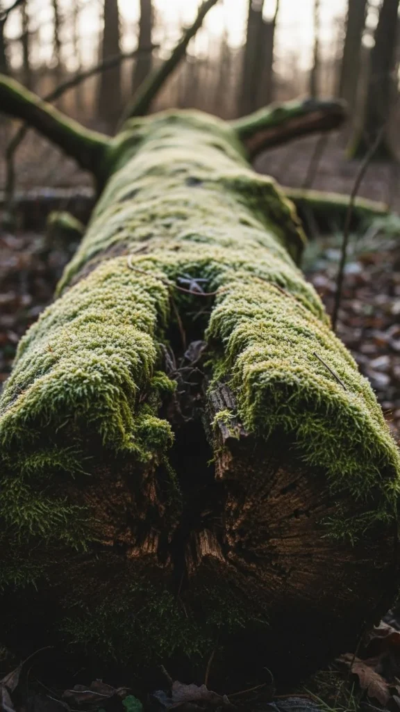 Fallen Log Moss Garden