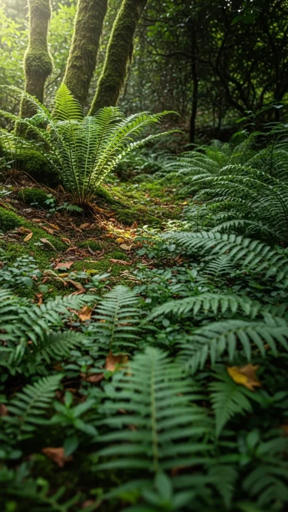 Fern-Filled Woodland Corners