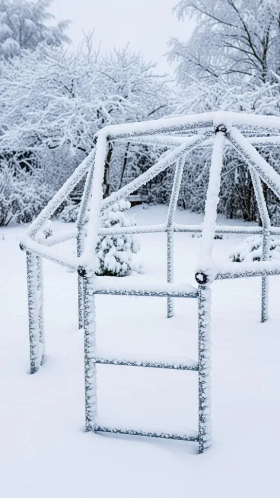 Frosted Climbing Frames
