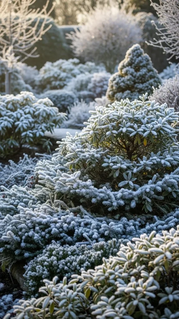 Frosted Evergreen Layers