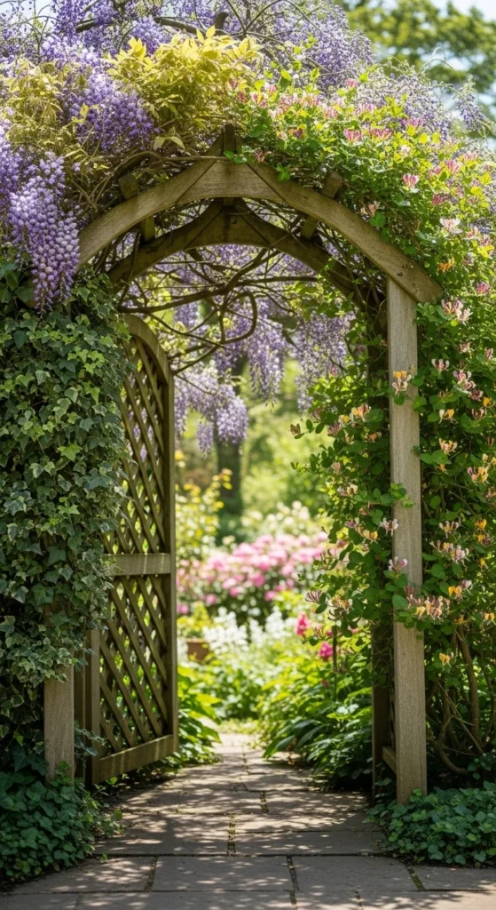 Garden Arches with Greenery