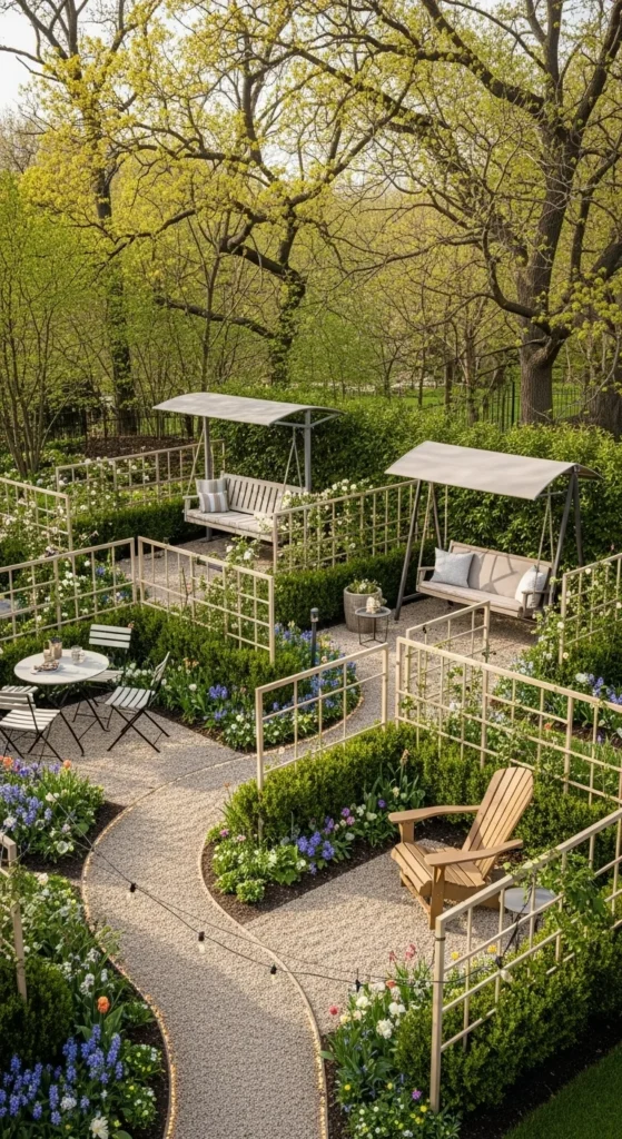 Garden Seating Zones