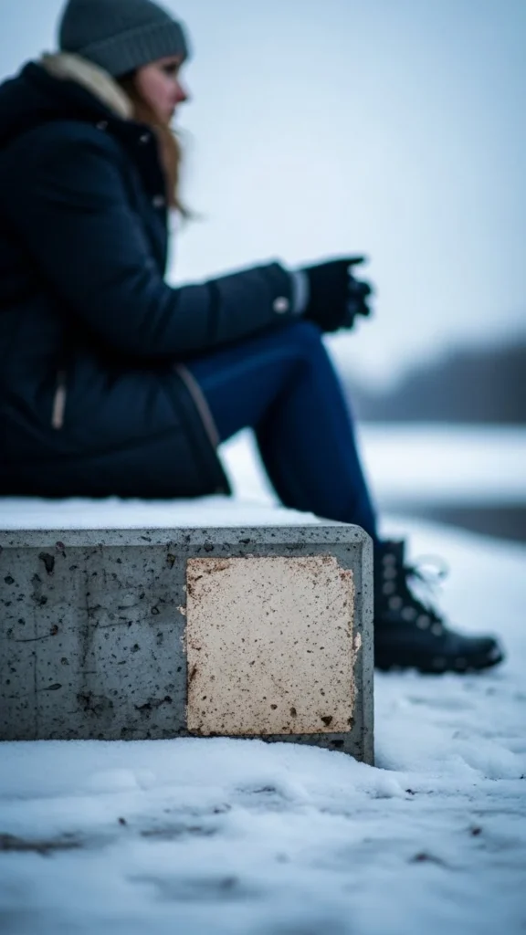 Granite Block With Carved Water Channel